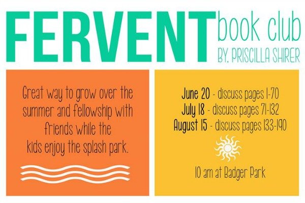 fervent summer book club poster